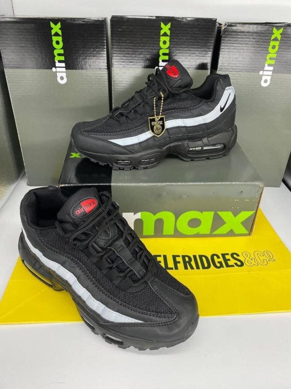 Nike Air Max 95 Ultra Black Picante Red White Men Sneakers
