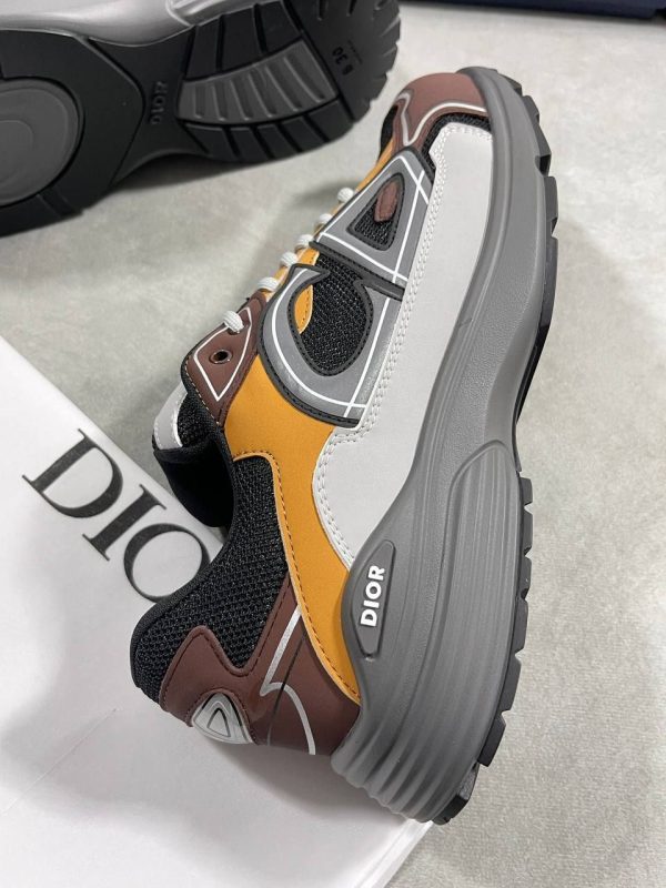 Dior B30 Brown Beige Orange Men's Trainers