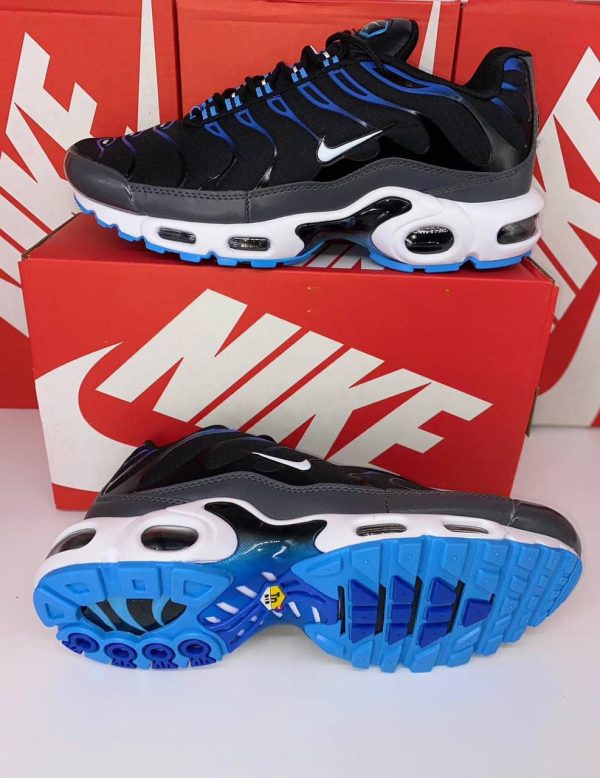 Nike Air Max Plus Black Royal Grey Trainers For Men's