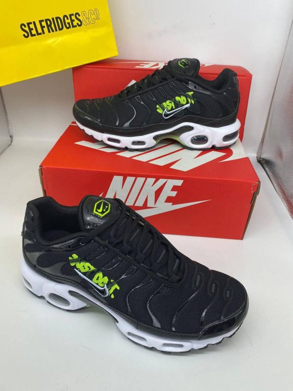 Nike Air Max Plus Black Volt Just Do It Men's Trainers