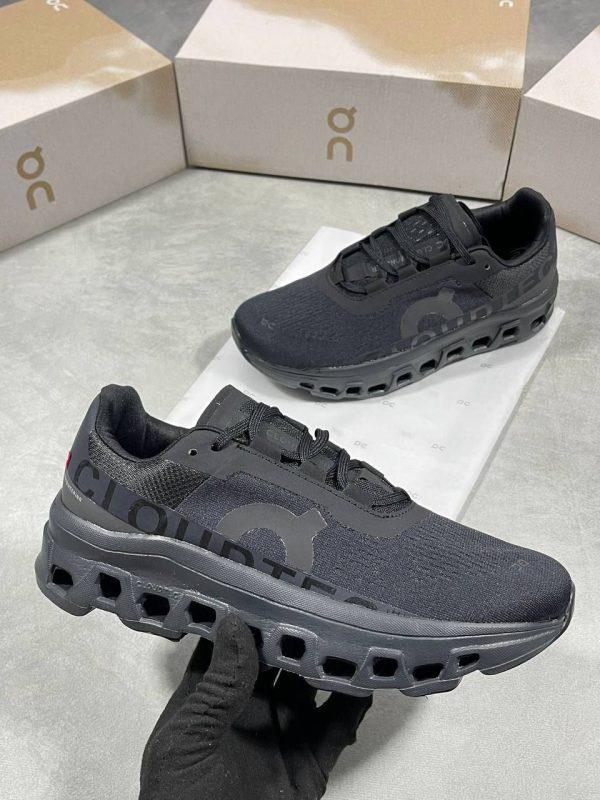 On Cloud Monster Black Lumos Trainers