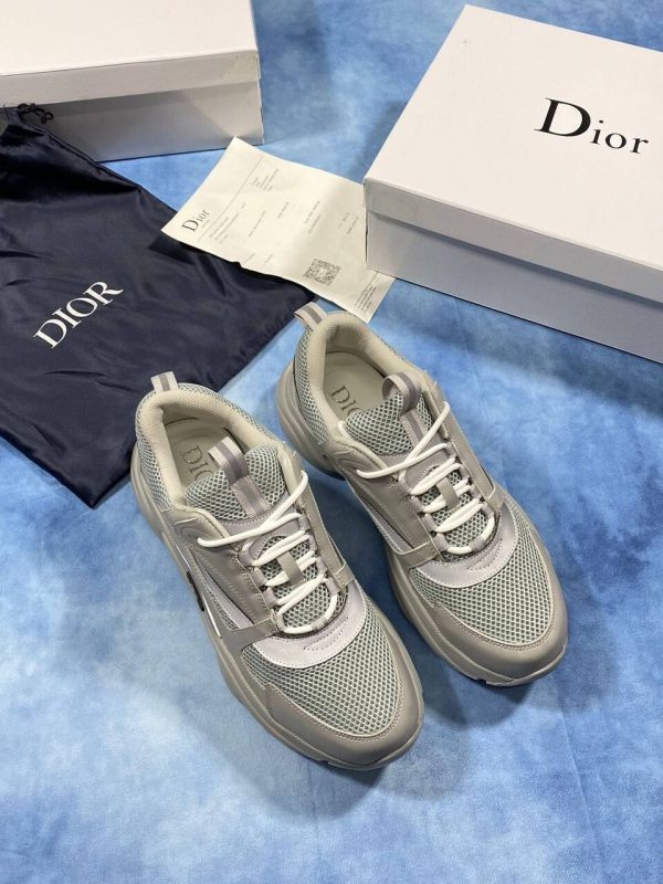 Christian Dior Reflective Grey B22 Homme Sneakers