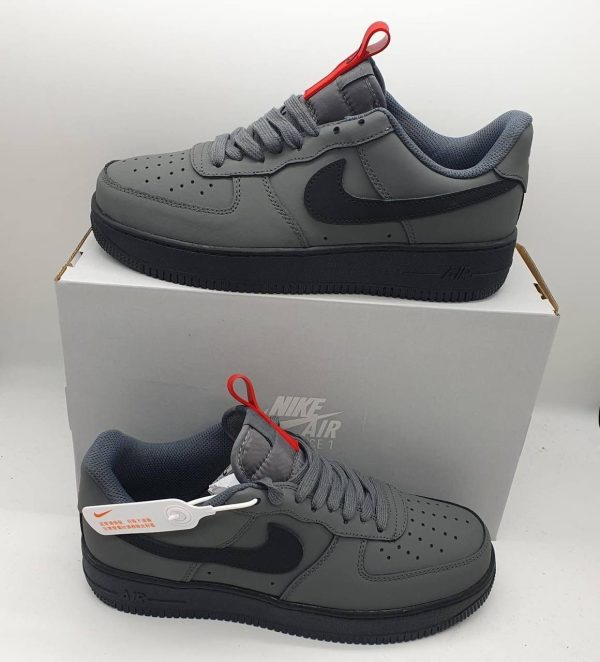 Nike Air Force 1 Low Anthracite In Grey & Black Colorway