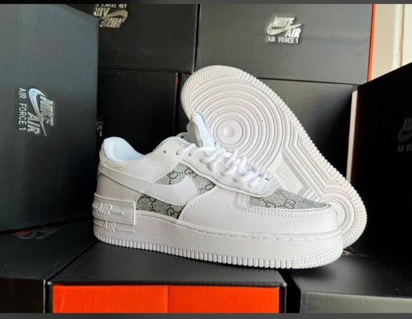 Nike X Gucci Air Force 1 Shadow GG Women's Sneakers