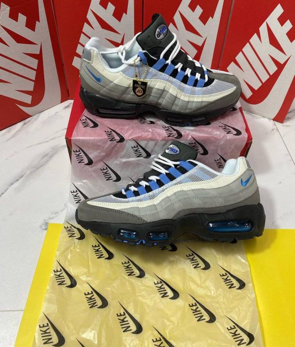 Nike Air Max 95 Crystal Blue and Black Men's Trainers