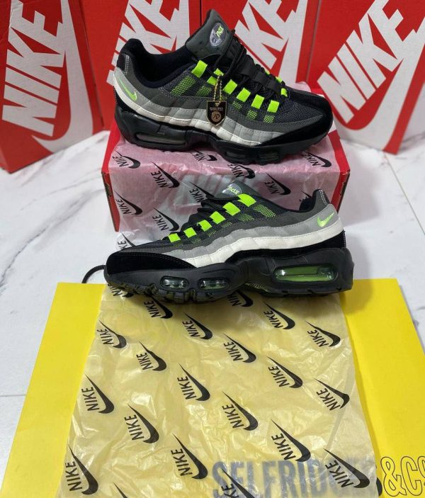 Nike Air Max 95  Black and Yellow Grey Neon Men's Trainers