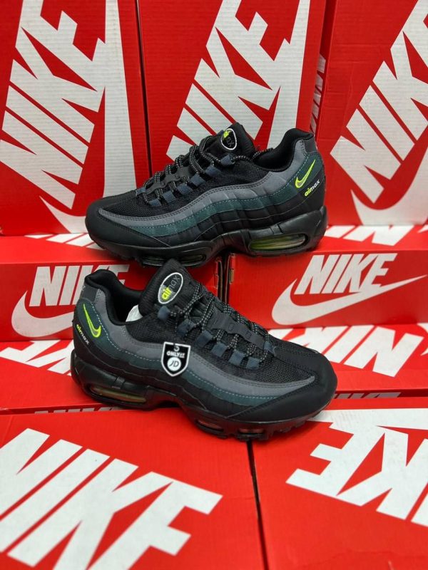 Nike Air Max 95 Retro Logo Neon Black Men's Trainers