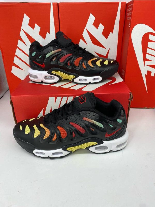 Nike Air Max Plus Drift Batman (GS) Black Red Anthracite Vivid Sulfur Trainers For Men's