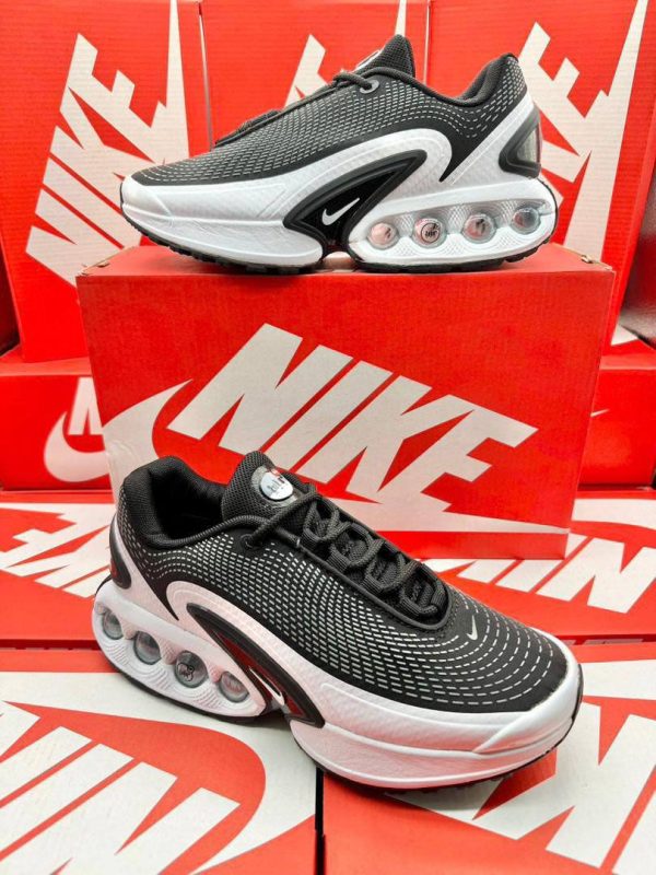 Nike Air Max Dn Black & White Cool Grey Pure Platinum Anthracite Trainers For Men's