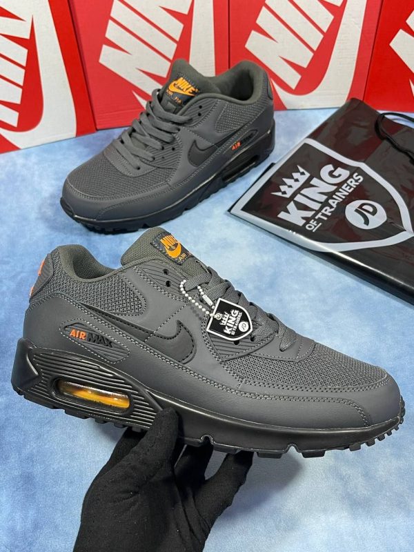 Nike Air Max 90 Trainers For Men's Iron Grey Colour