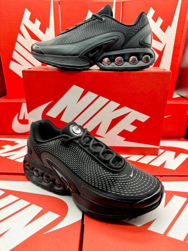 Nike Air Max Dn Black Dark and Smoke Grey Trainers For Men's