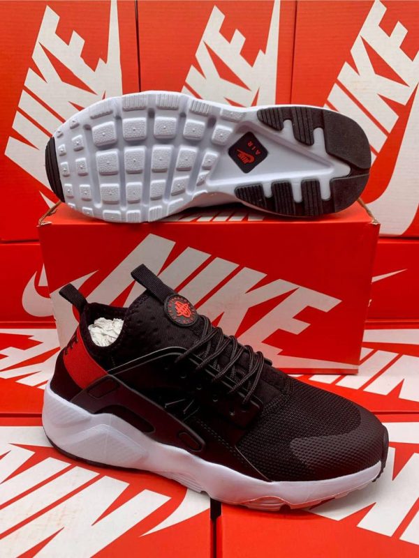 Nike Air Huarache Hate Pack Black & Red Trainers For Men’s