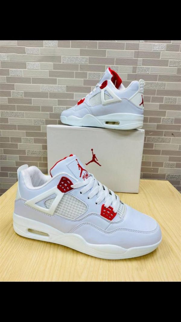 Nike Air Jordan 4 Retro Metallic Red Women's Sneakers