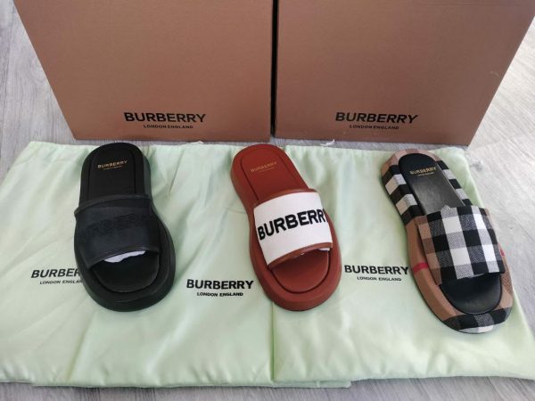 Burberry Sliders in Different Colors For Women's