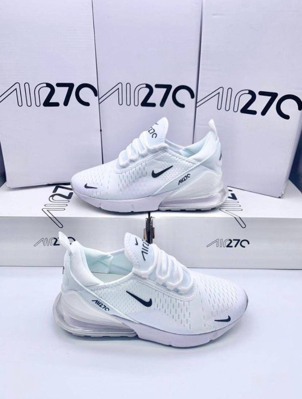 Nike Air Max 270 White & Black Women's Trainer