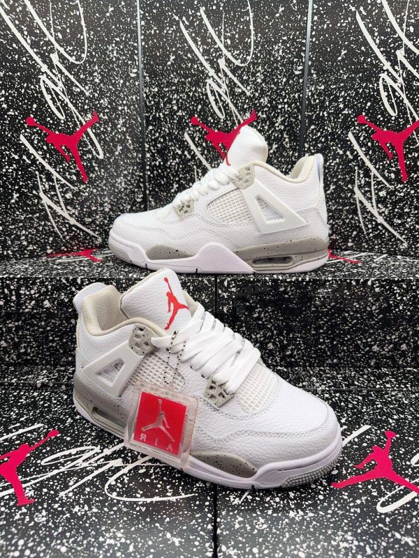 Nike Jordan 4 Retro Oreo Trainers For Women
