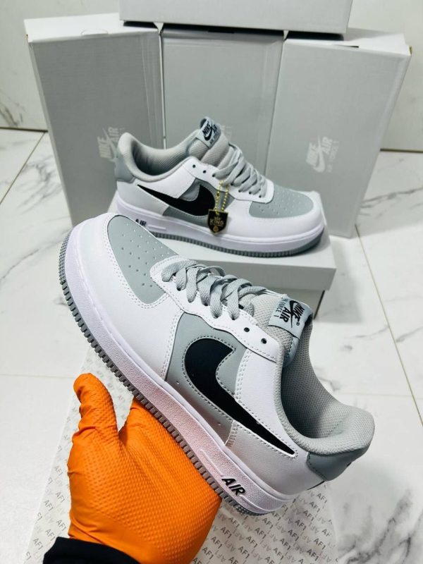 Nike Air Force 1 Surfaces in Grey & White Women's Trainers