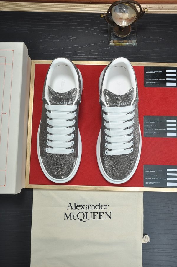 Alexander McQueen Glitter Oversized Women's Sneakers