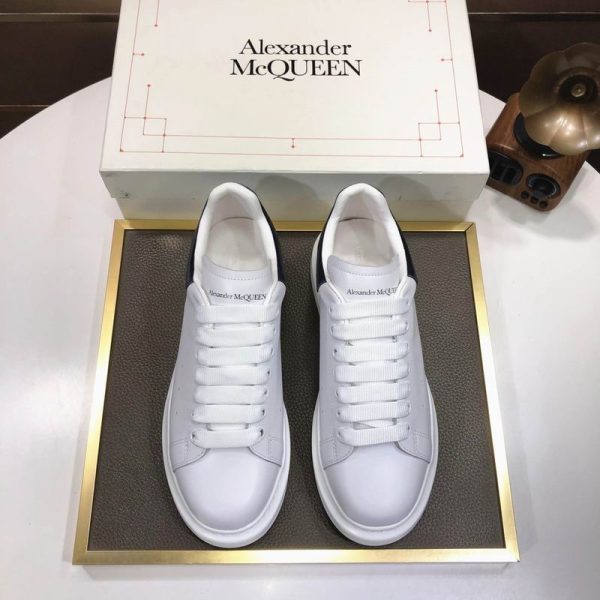 Alexander McQueen Metallic & Vibrant Leather Sneakers Collection In Different Colors