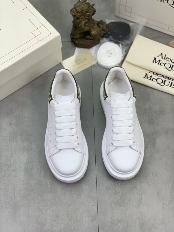 Alexander McQueen Oversized Black Heel Counter Sneakers