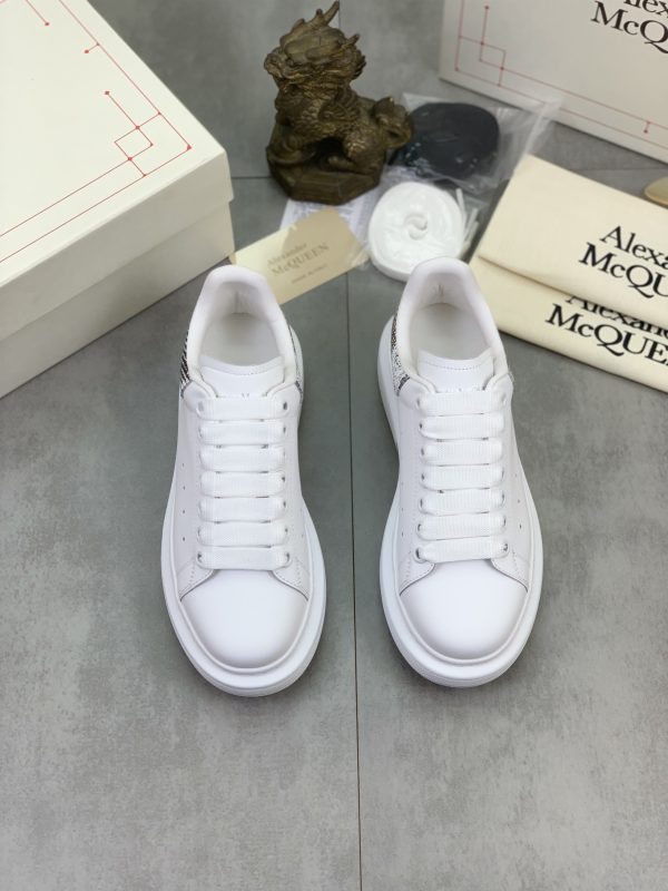 Alexander McQueen Pixelated Print Heel Oversized Sneaker