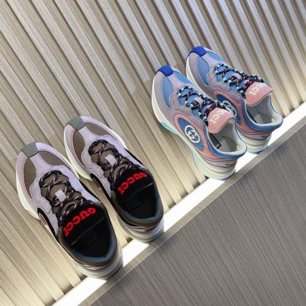 Gucci Run Low Top Trainers In 2 Colors