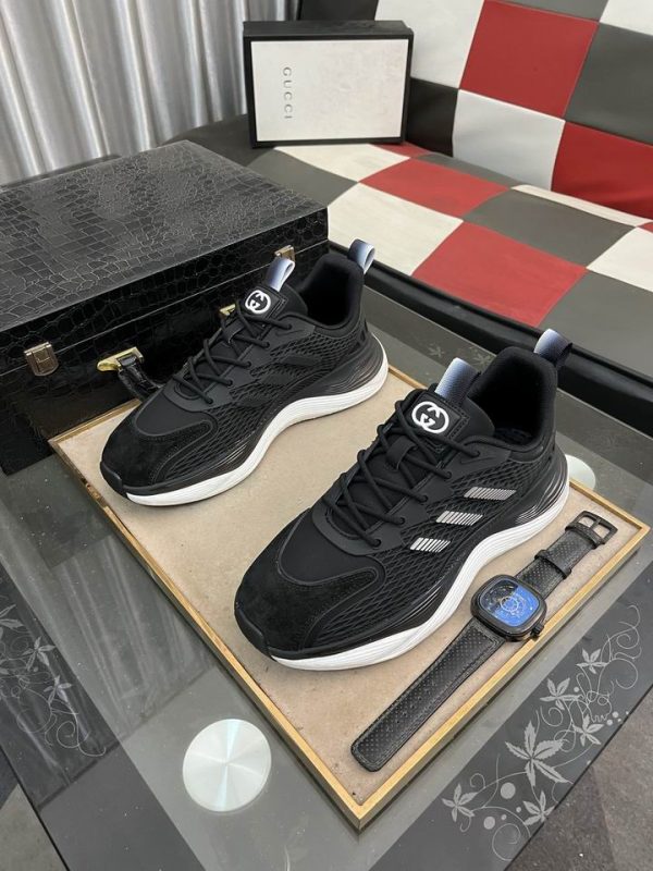 Gucci Luxury Mesh Sneakers