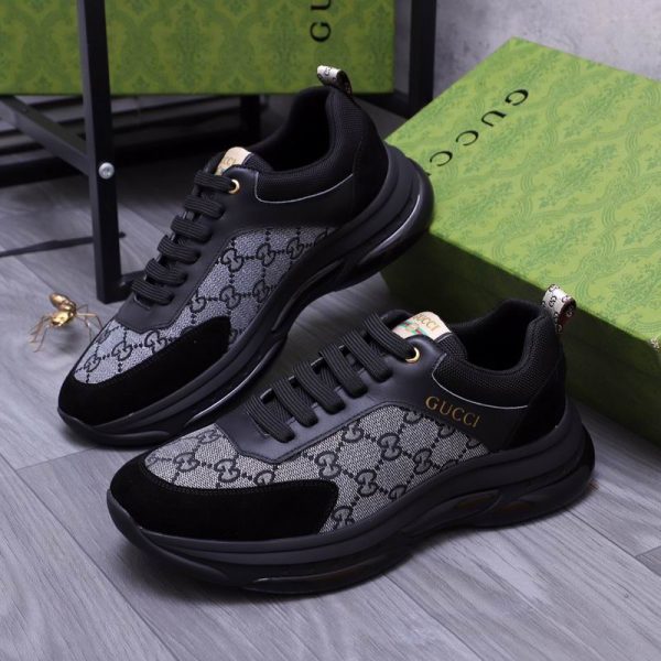 Gucci Rhyton GG Supreme Sneakers In 2 Colors