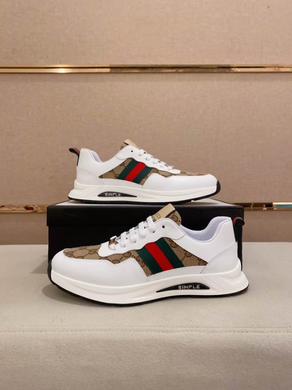 Gucci Luxury Sneakers With Iconic GG Monogram