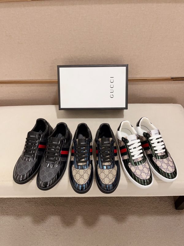 Gucci 1970s Classic GG Supreme Canvas Sneakers In Different Colors