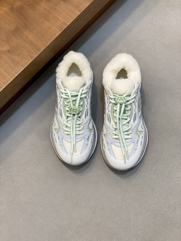 Gucci 2.0 Lace-Up Chunky Sole Sneakers