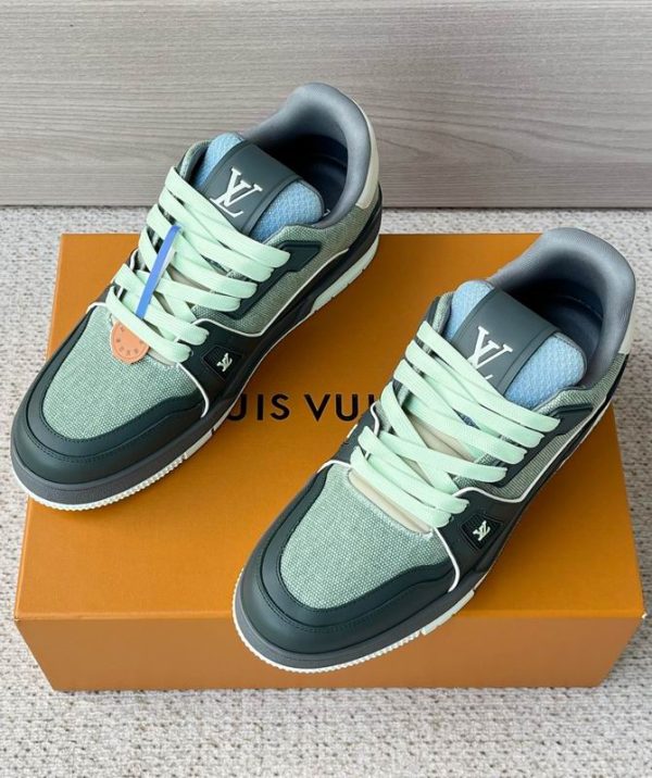 Louis Vuitton Green LV Trainers