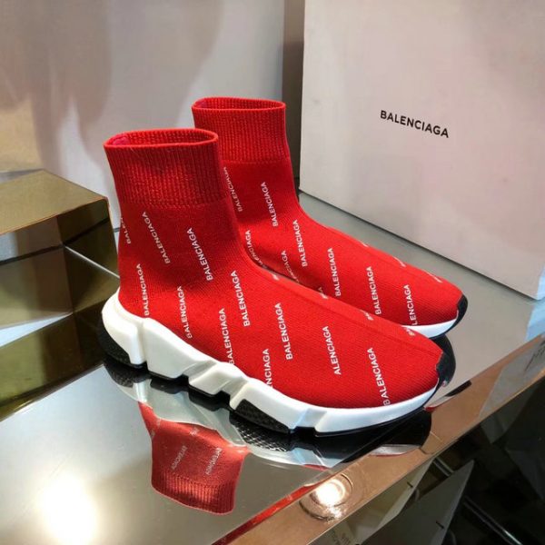 Balenciaga Speed Logo Trainers In 2 Colors
