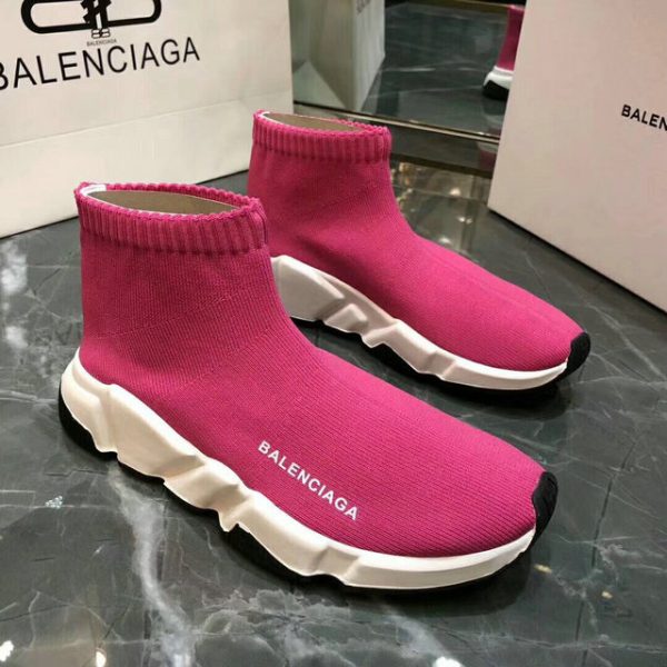 Balenciaga Women's Socks Trainers In Pink