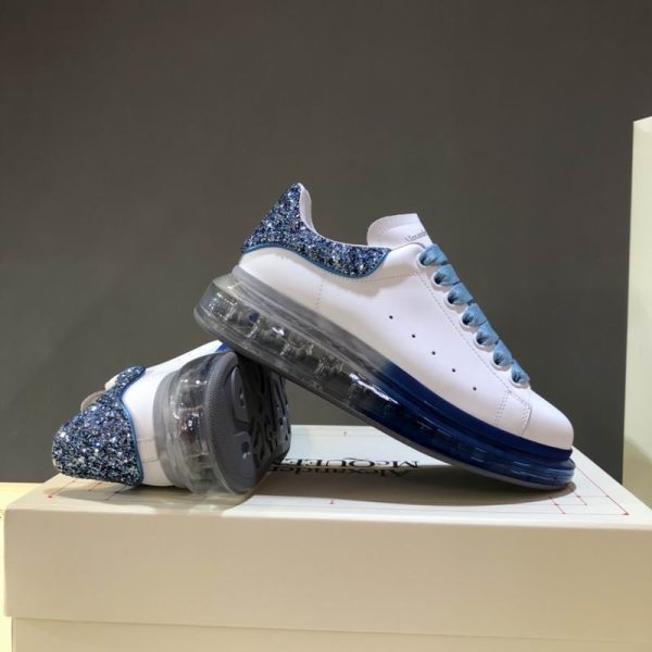 Alexander McQueen Oversized Transparent Sole Women's Sneakers In 2 Colors