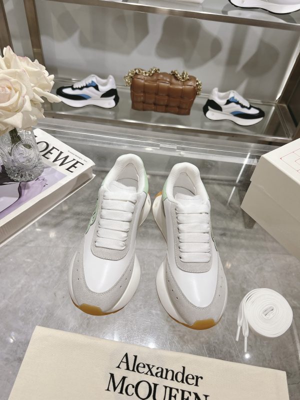Alexander McQueen Women's Chunky Rubber Sole Sneakers In Different Colors