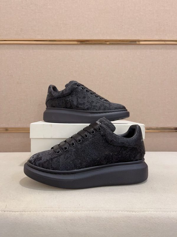 Alexander McQueen Oversized Sneaker In Suede Finish In Different Colors