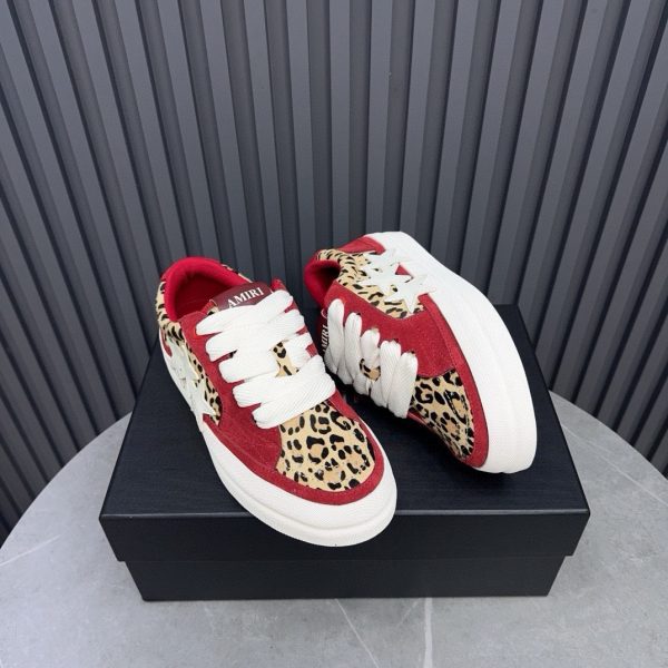 Amiri Red Women's Sunset Skate Low Sneakers