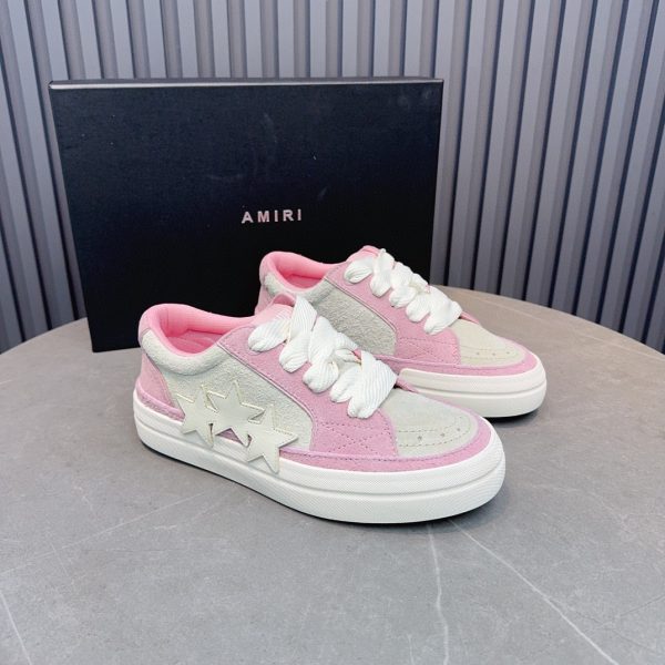 Amiri Pink Women's Sunset Skate Low Sneakers