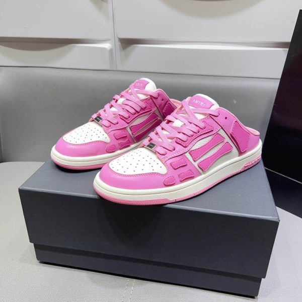 Amiri Women's Pink Skel Top Mule