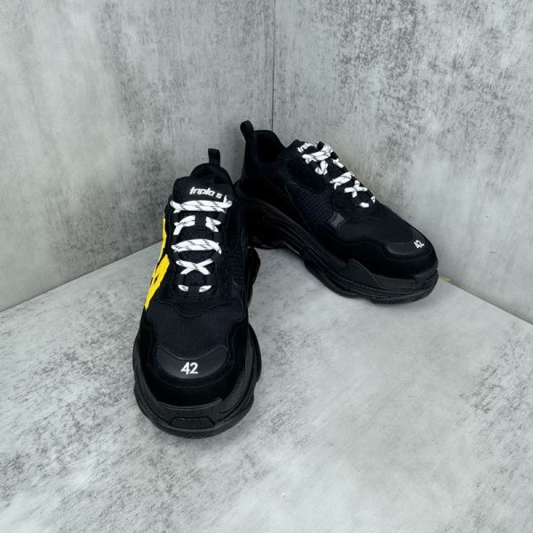 Balenciaga Men's Triple S Tape Type Sneakers