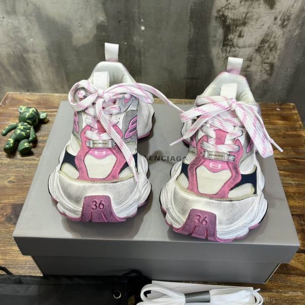 Balenciaga Women's Cargo Worn Out Sneakers In Different Colors
