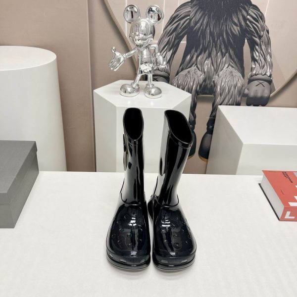Balenciaga Mid Calf Rain Boots In Multiple Colors