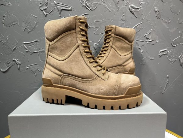 Balenciaga Combat Strike Boots In 2 Colors