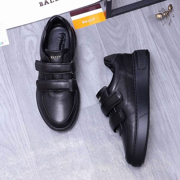 Bally Lift Maylor Sneakers With Double Velcro Strap Closure