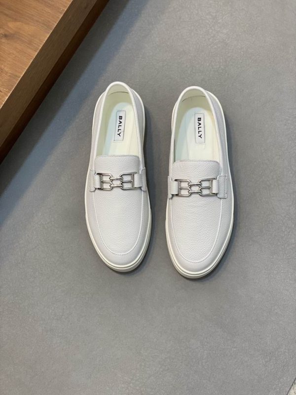 Bally Game Slip On Sneakers With Kelly Buckle In 2 Colors