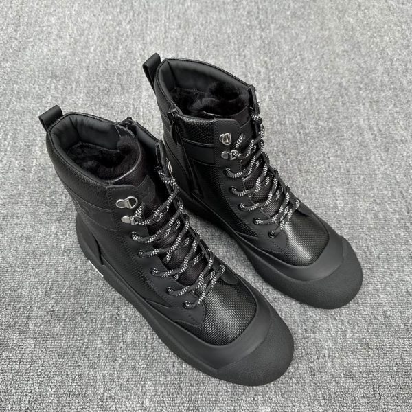 Bally Lace Up Design Ankle Boots
