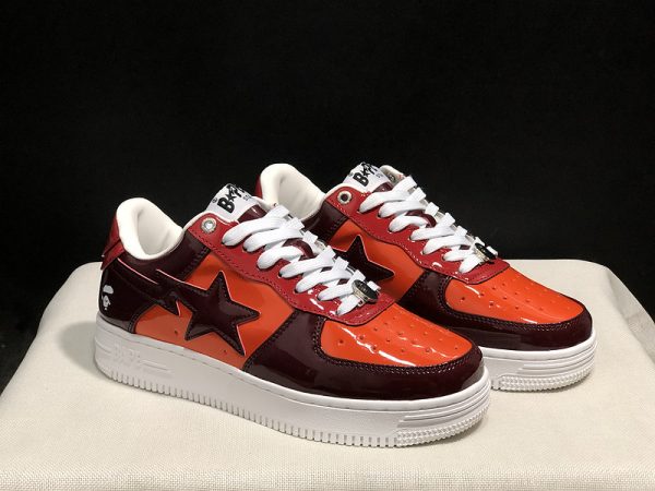 Bape A Bathing Ape Sta Low Color Camo Combo Sneakers