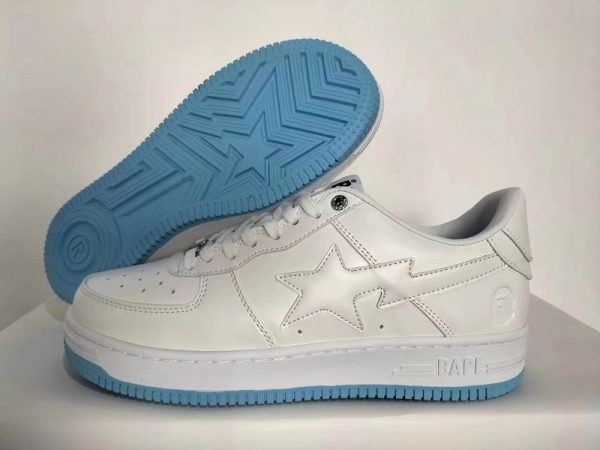 Bape A Bathing Ape Sta Low Sneakers With Star Logo In Multiple Colors