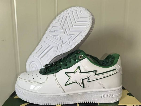 Bape A Bathing Ape Sta Patent Sneakers In Multiple Colors